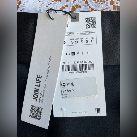 BNWT Chic Tuxedo-Style Skort - Picture 5 of 5